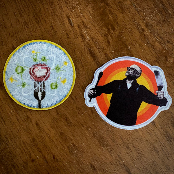 Eat Your Science & Beyond The Eats Tour Patches (Set of 2)