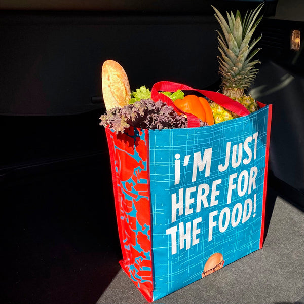 I'm Just Here For The Food Reusable Tote (Discounted)
