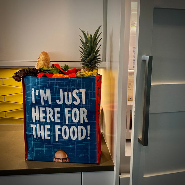 I'm Just Here For The Food Reusable Tote (Discounted)