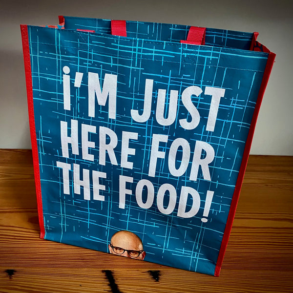 I'm Just Here For The Food Reusable Tote