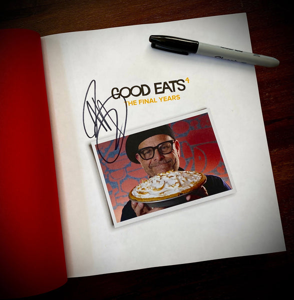 Autographed Copy of Good Eats 4: The Final Years Book